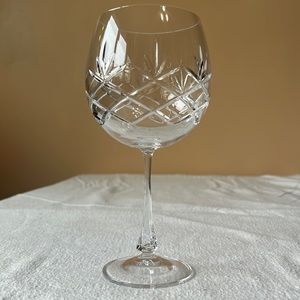 Single Caro Lenox Crystal Wine Goblet